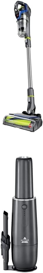 BISSELL PowerGlide Pet Slim Cordless Stick Vacuum with AeroSlim Lithium Ion Cordless Handheld Vacuum