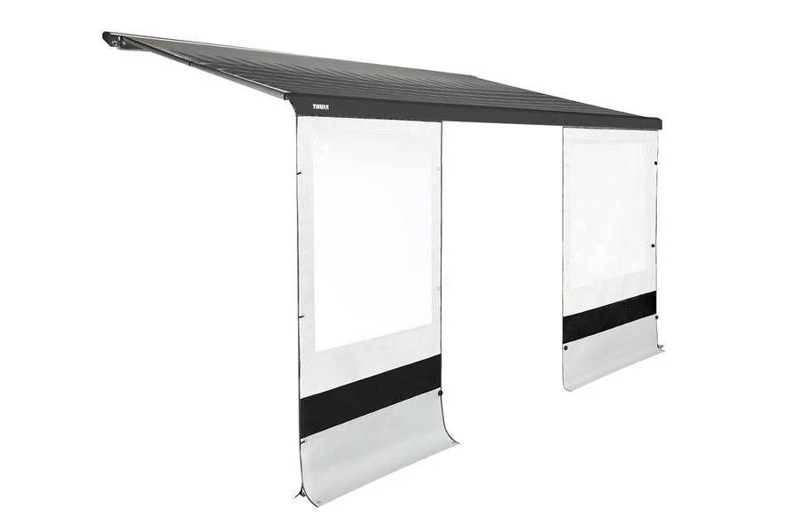 Thule Car Racks Rain Blocker G2-Front Panel Silver