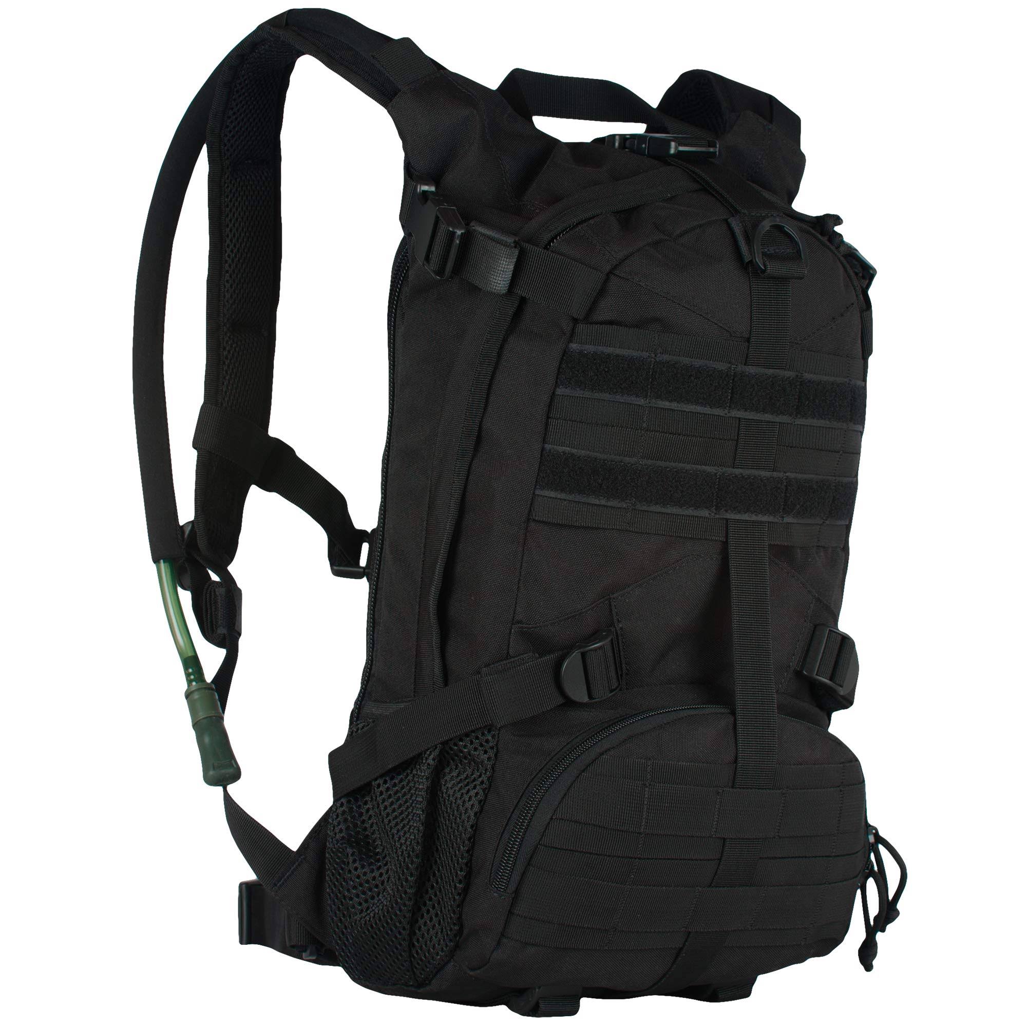 Fox Outdoor 56-261 Elite Excursionary Hydration Pack - Black