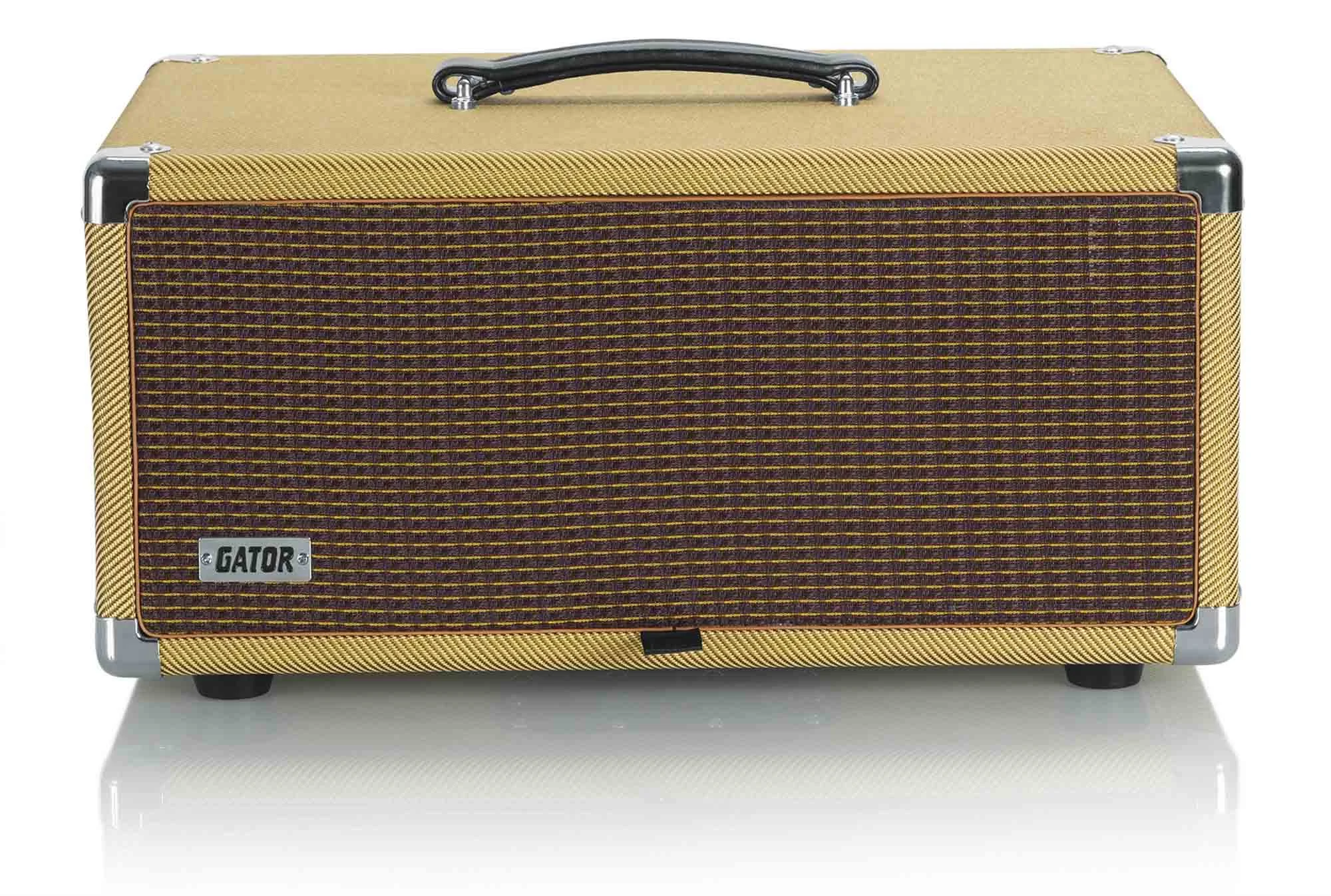 Gator GR-RETRORACK-4TW Vintage Amp Vibe Rack Case - 4U Tweed