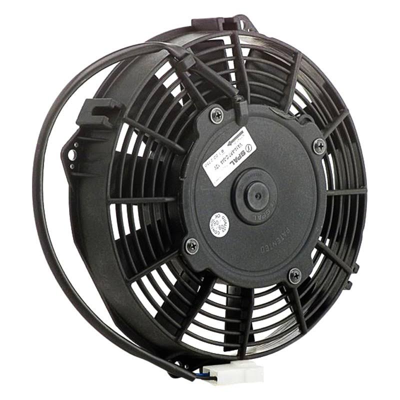 Be Cool 75060 Euro-Black 7.5x22 Thin Line Electric Puller Fan