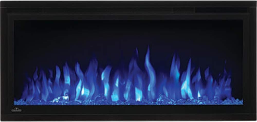 Napoleon Entice Series Wall Hanging Electric Fireplace, 36 Inch, Black