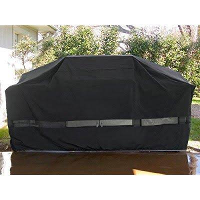 Covermates Island Grill Cover 86w x 44D x 48H Classic Collection 2 Yr Warranty Year Around Protection - Black