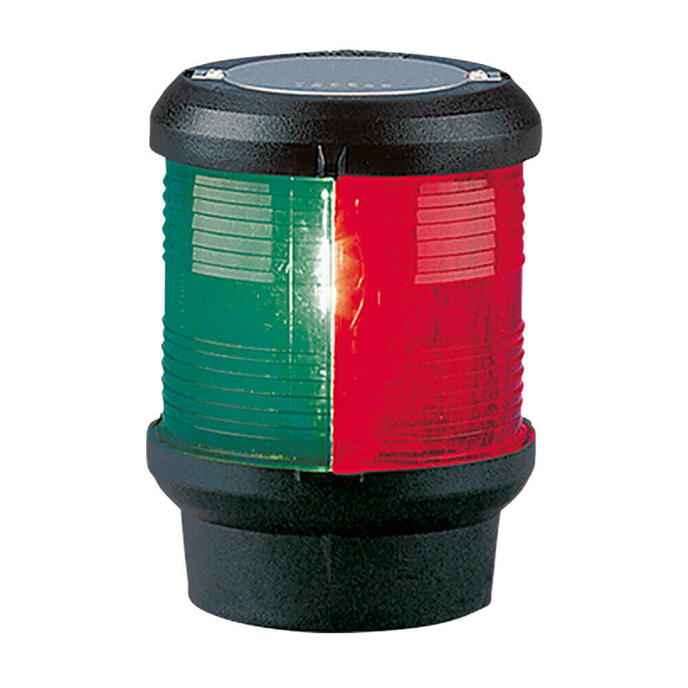 Aqua Signal Series 40 Tri-Color Deck Mount Light - Black Housing