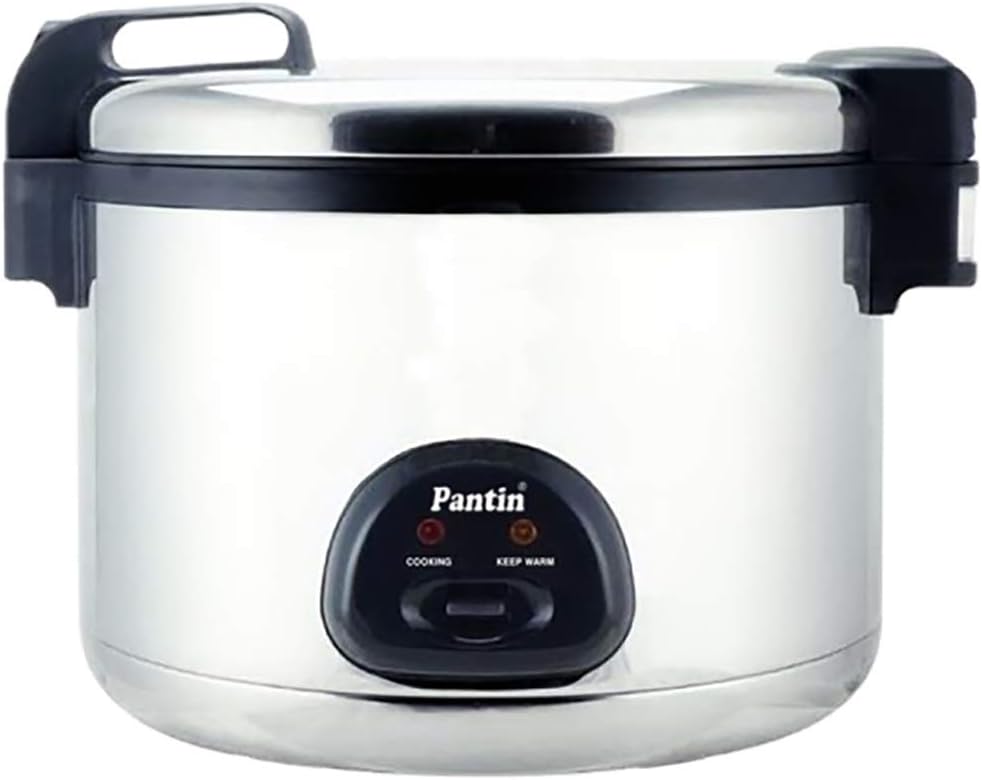 Pantin 110 Cup Cooked (55 Cup Raw) Electric Rice Cooker for Commercial Restaurant Large Capacity - 220V, 2850W (ETL Listed)