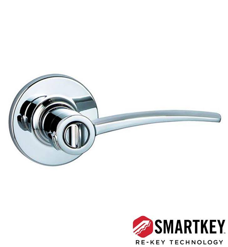 Kwikset 976ktl-rh-s Katara Lever Right Handed Double Cylinder Interior Pack with Polished Chrome