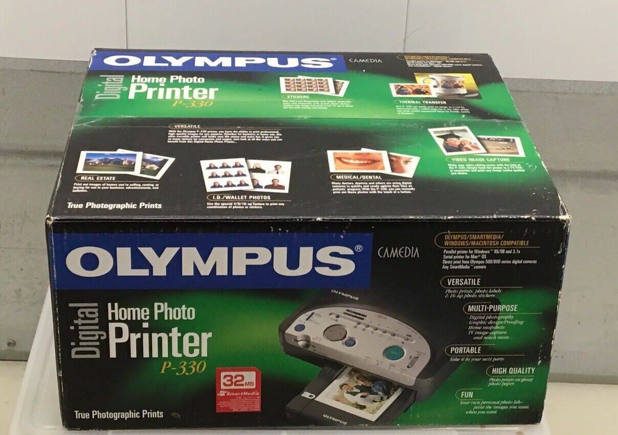 Olympus P-330 Digital Home Photo Printer, Black