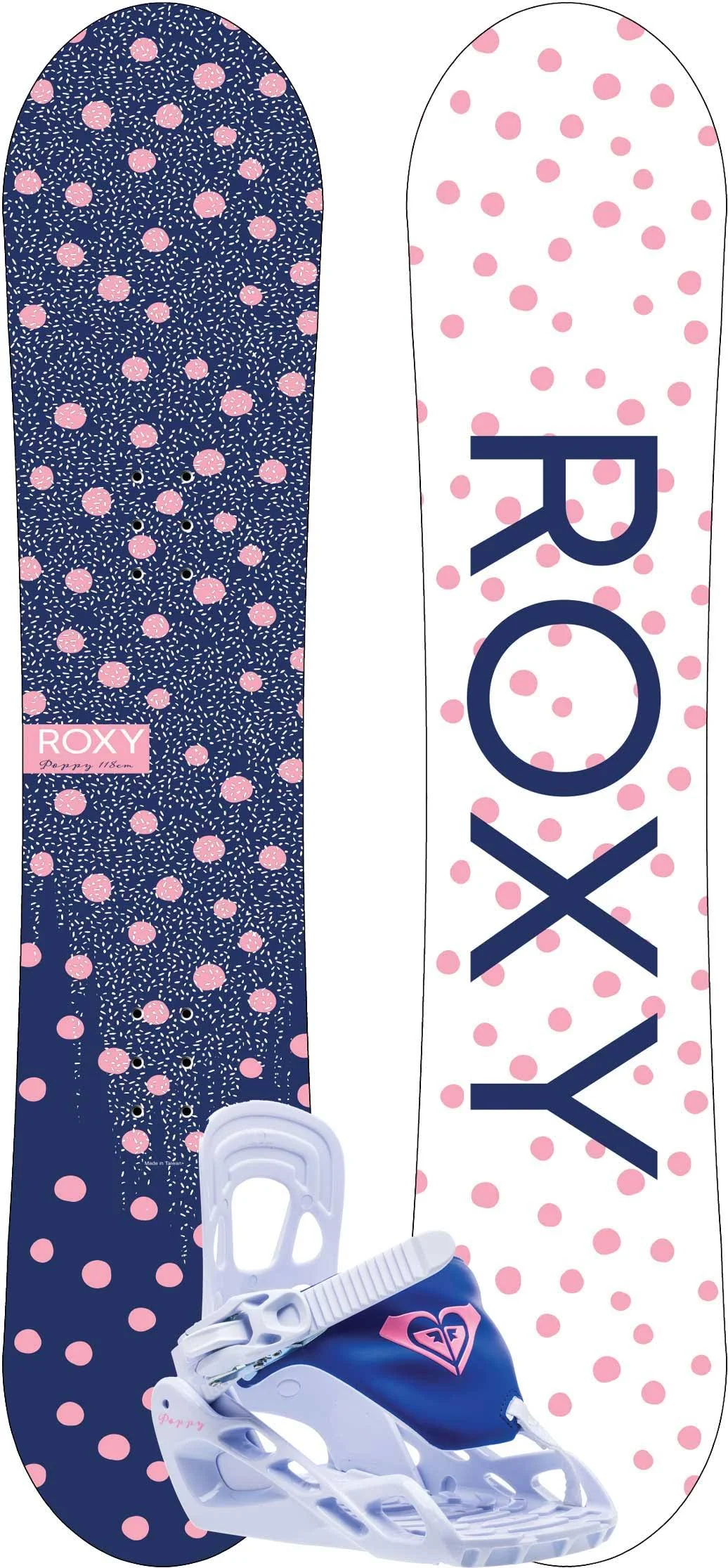 Roxy Poppy Snowboard Package 2021 100cm