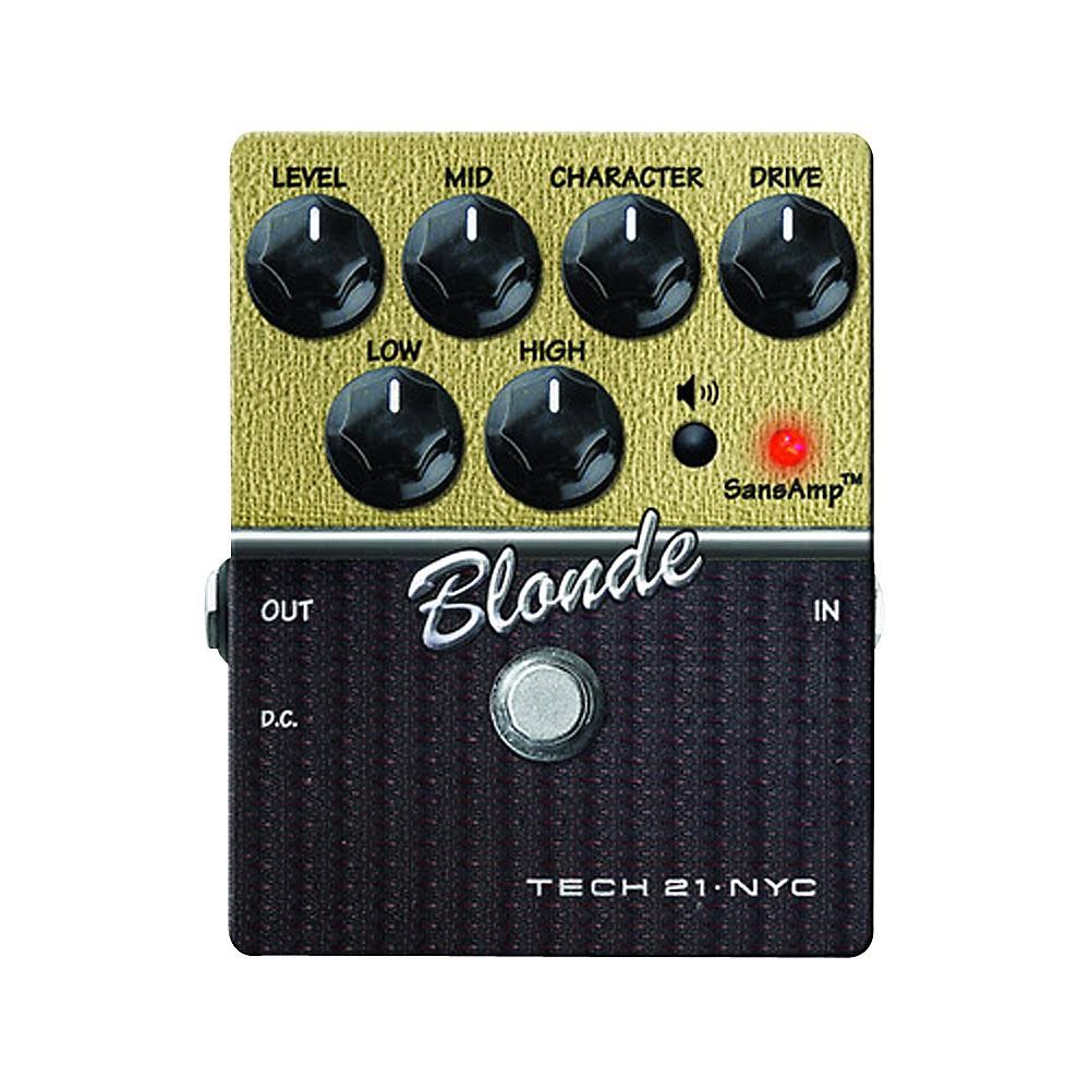 Tech 21 Character Series Blonde V2 Overdrive Guitar Effects Pedal