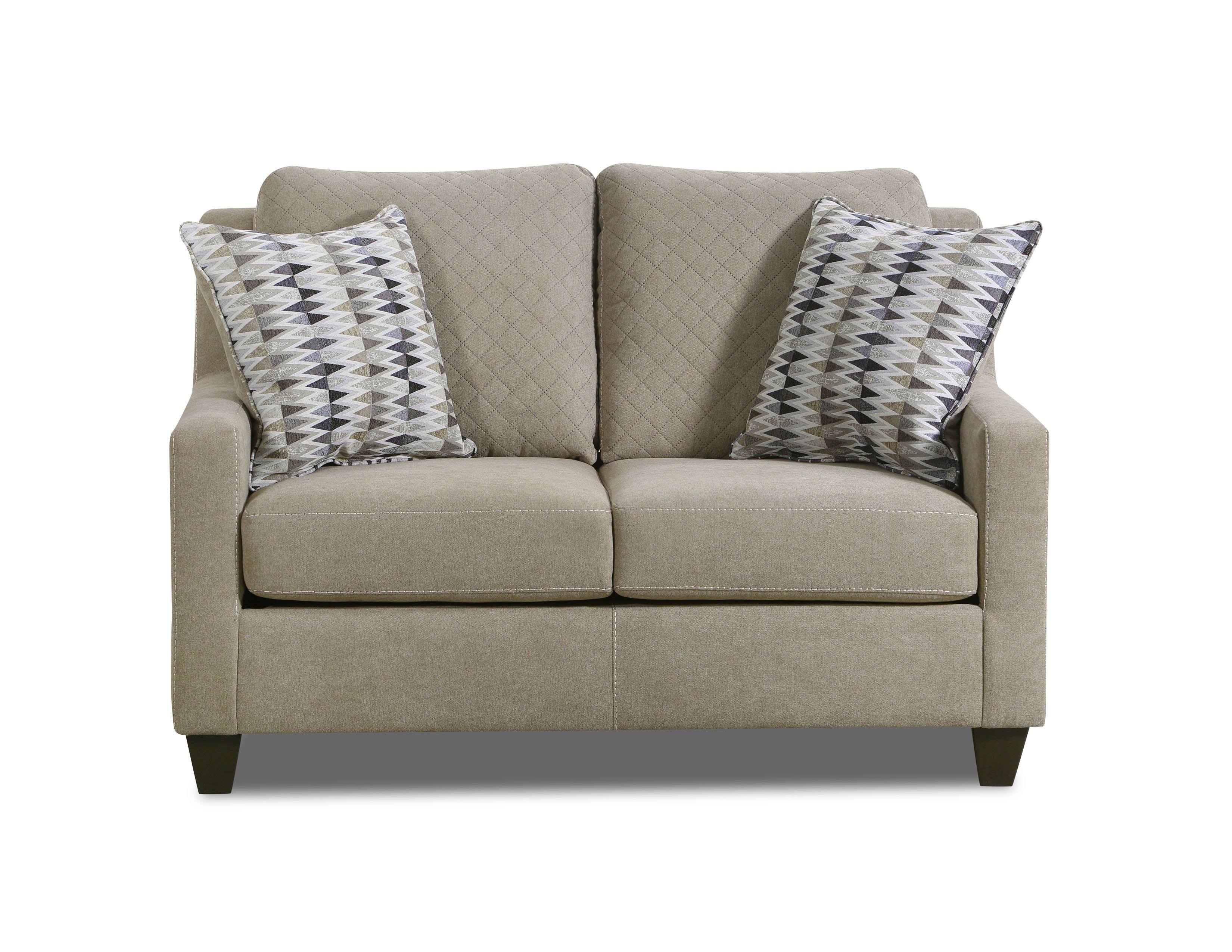 Lane Furniture - Pacific Tan Loveseat - 2096-022096-02-Pacific-Tan