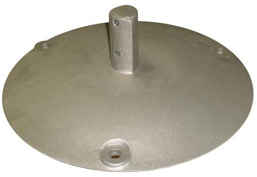 Olympia Sports SS278P 14.5x22 Aluminum Base Mounting to Concrete or Solid Surfaces