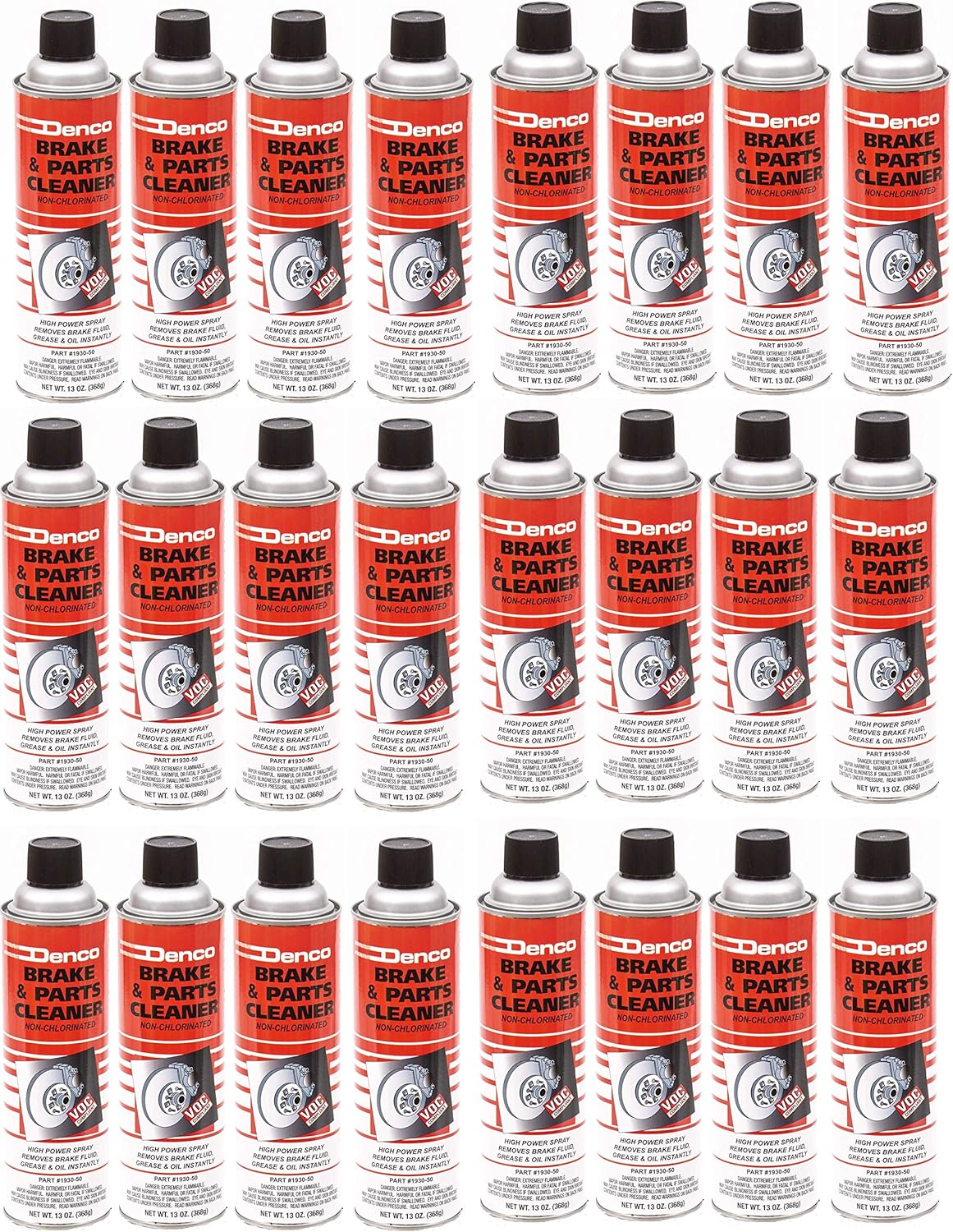 #1930-50 Denco Brake Cleaner 50 State - Low VOC - Non Chlor - 15.3 FL OZ - 13 Oz Cans - 24 Pack