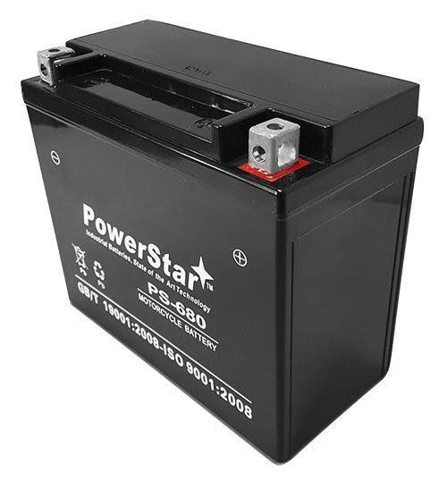 Ytx20l-bs PowerStar Battery for MBTX20UHD Replaces Harley 65989-97C