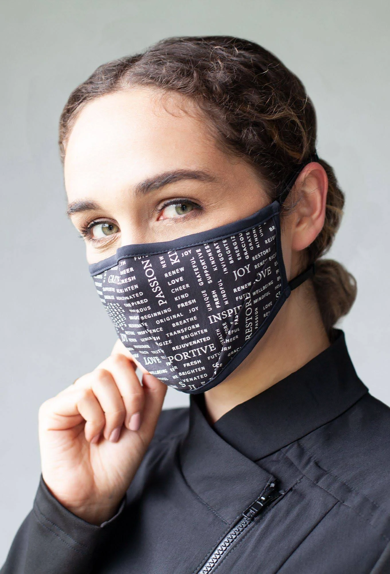 Inspire Face Mask - Multipack Charcoal / 10 Pack ($6.50 USD p/mask)