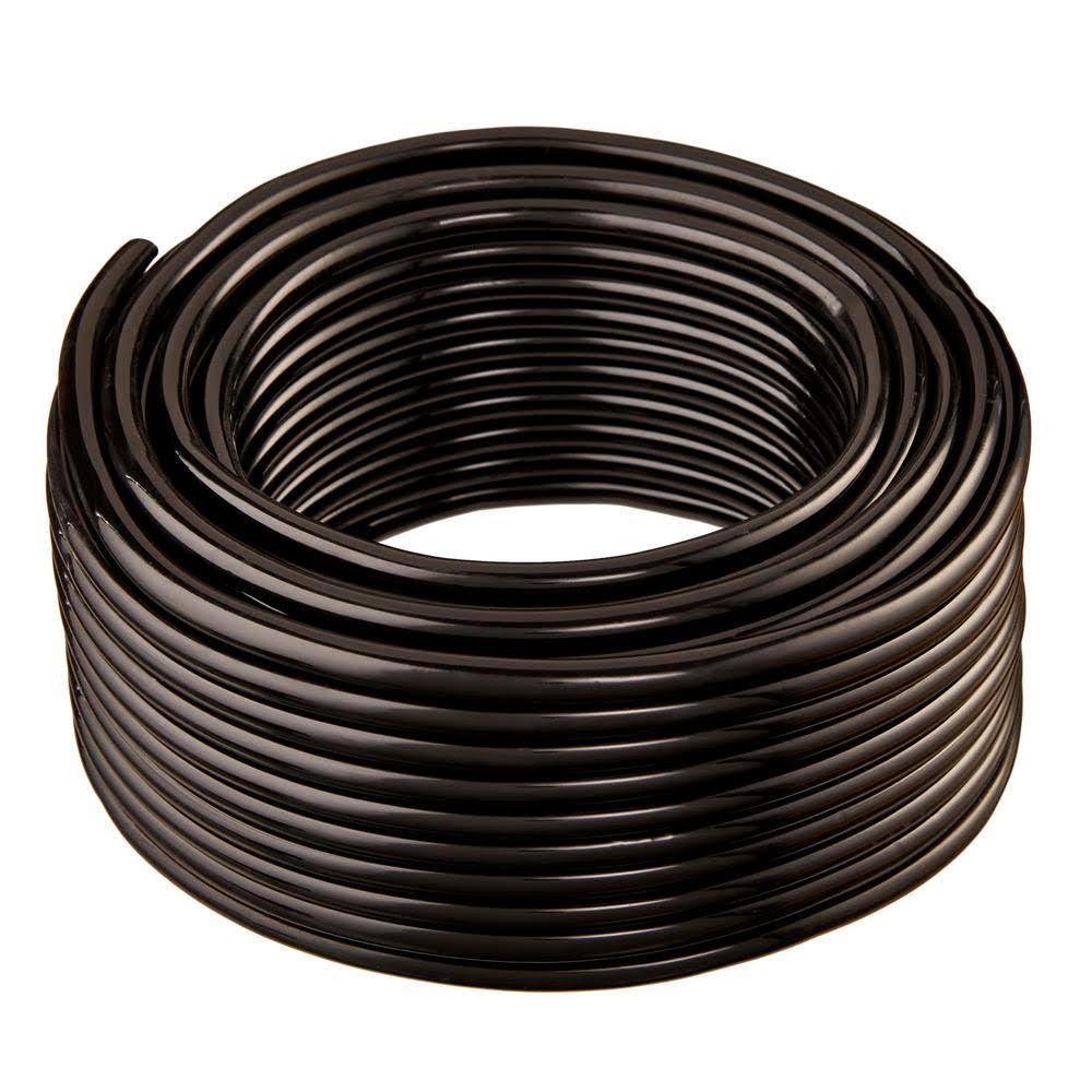 HYDROMAXX 3/4 in. I.D. x 1 in. O.D. x 100 ft. Black Flexible Non-Toxic, BPA Free Vinyl Tubing