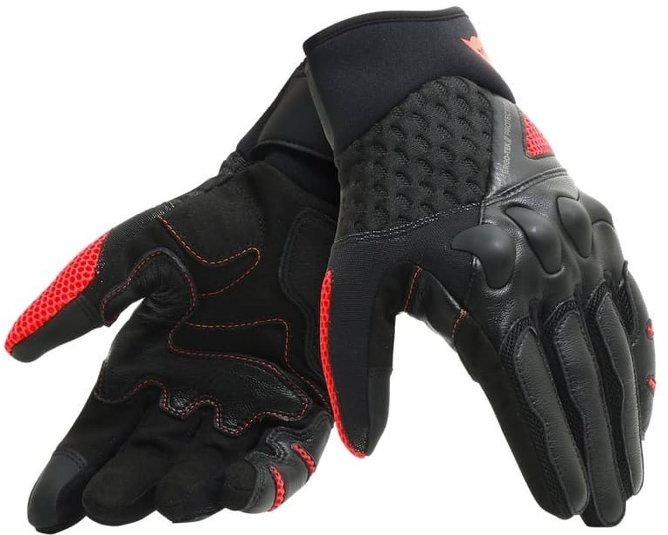 Dainese X-Moto Unisex Gloves Black-fluo Red S