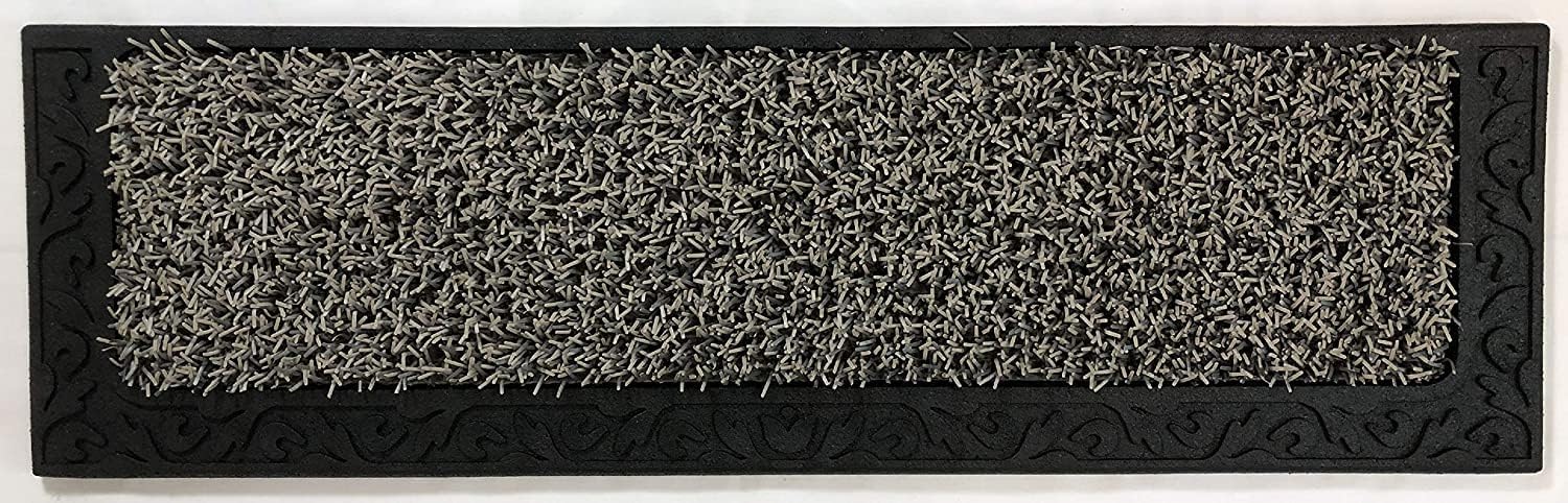 Grassworx 10376930 Clean Machine Set of Two Filligree Dirt Stair Treads, 8.5