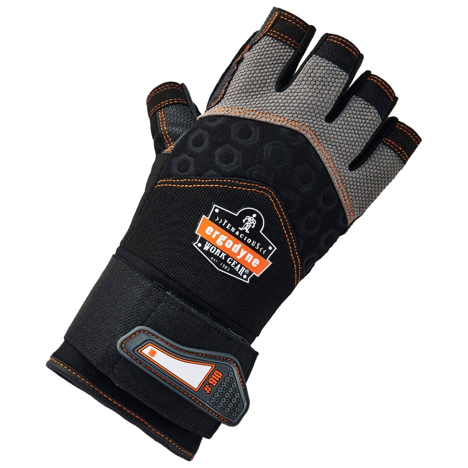 ProFlex 910 Impact Gloves, Black, Small