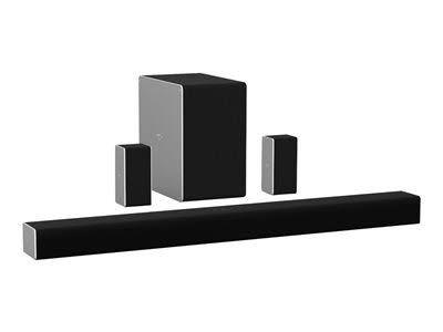 VIZIO SB36512-F6 - Sound bar system - for home theater - 5.1.2-channel - wireless - Bluetooth, Wi-Fi - black