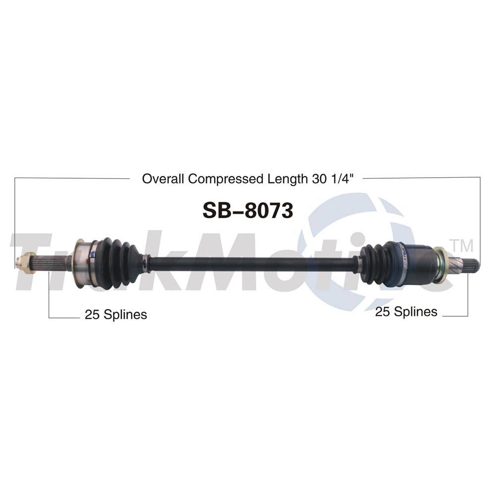 TrakMotive Subaru Legacy CV Axle Shaft Sb-8073