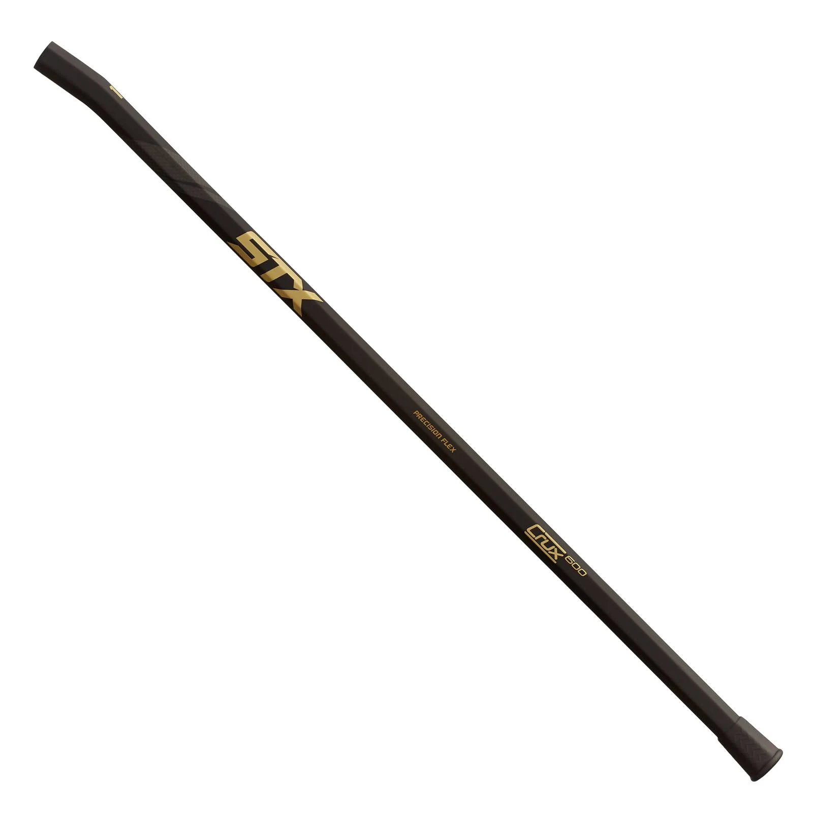 STX Crux 600 Precision Flex Lacrosse SHAFT, Black/Gold