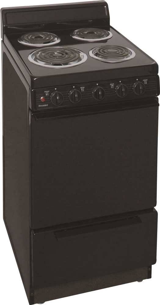 Premier - 20x22 Freestanding Electric Range - Black