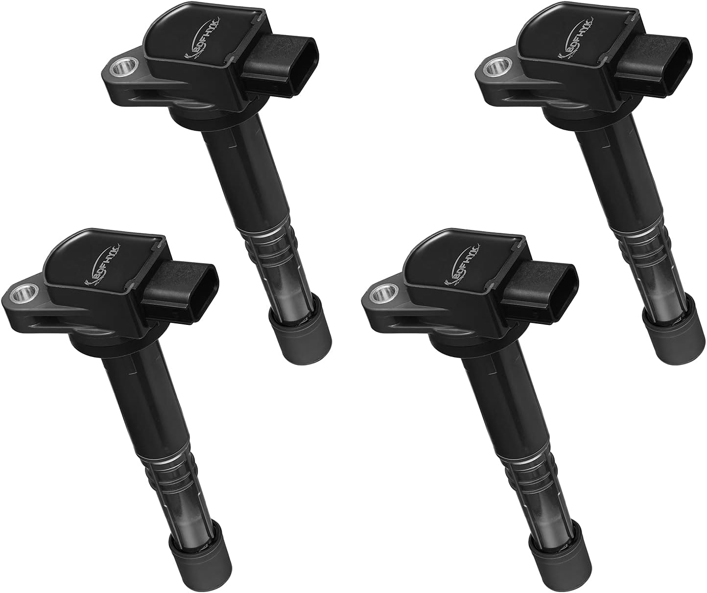 BDFHYK Ignition Coil Pack Set of 4 Compatible with Honda Accord Civic CR-V Element S2000 Acura RSX L4 2.0L 2.4L Replaces UF583 UF311 5C1382 Pack of 2