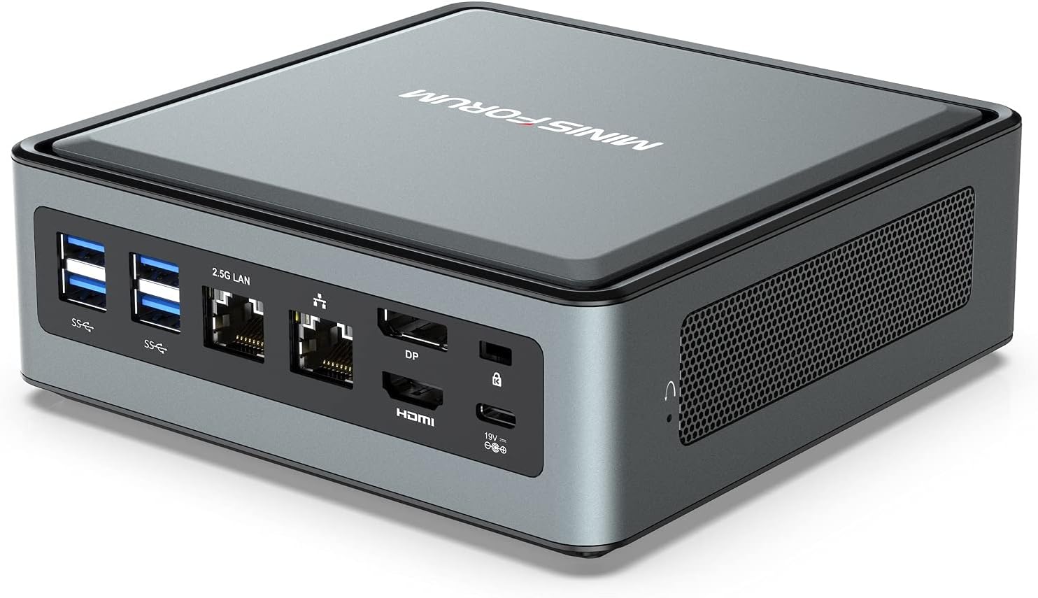 Mini PC AMD Ryzen 5 4500U up to 4.0 GHz | 16 GB RAM 512 GB PCIe SSD | Radeon Graphics | Dual WIFI5 BT 5.1 | 4K HDMI/DP/USB-C | 2X RJ45| 4X USB 3.0 2X USB 3.1 Small Form Factor
