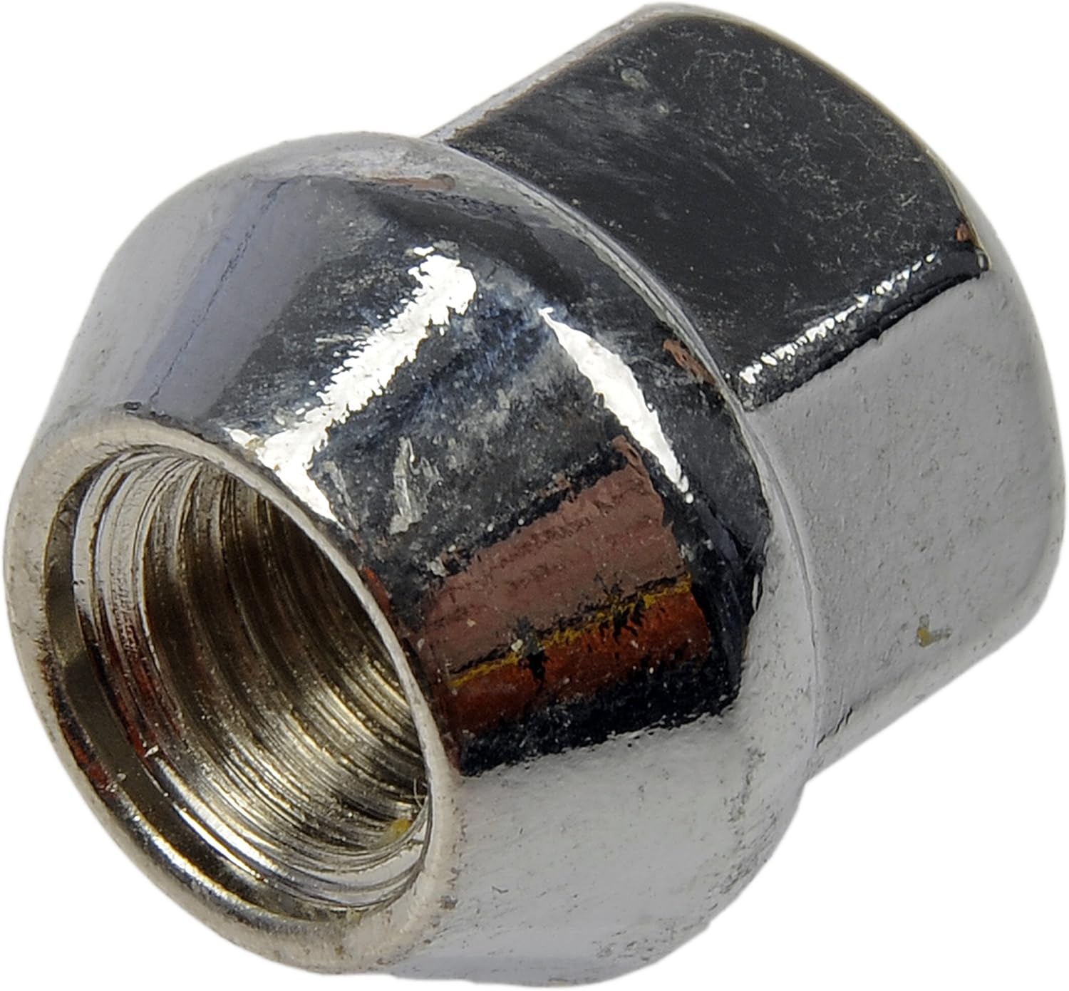 Dorman 611-183-BP Wheel Nut M12-1.50 Open Bulge Seat - 19mm Hex, 21.4mm Length Compatible with Select Models, 200 Pack