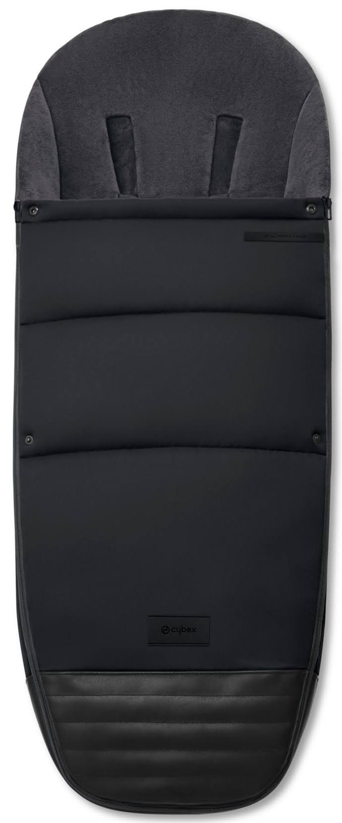 Cybex Platinum Footmuff - Premium Black