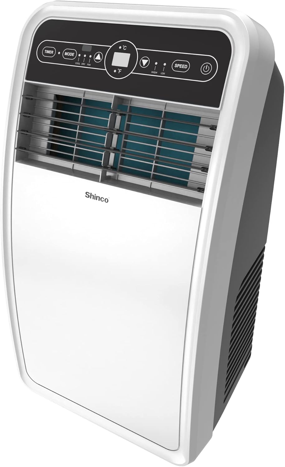 Shinco 8,000 BTU Portable Air Conditioner with Built-in Dehumidifier Function,Fan Mode, Quiet AC Unit Cools Rooms up to 200 sq.ft, LED Display, Remote Control, Complete Window Mount Exhaust Kit