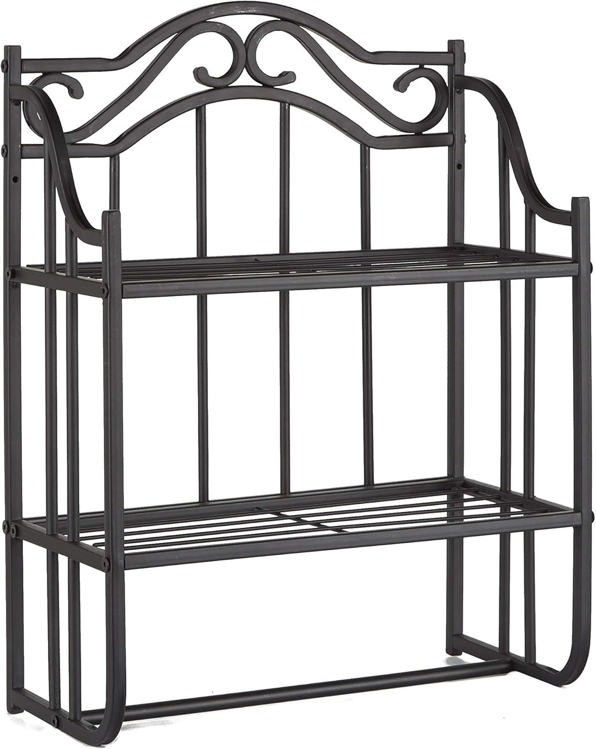 Silverwood Bathroom Wall Shelf, Oil Rubbed Bronze Pack of 2