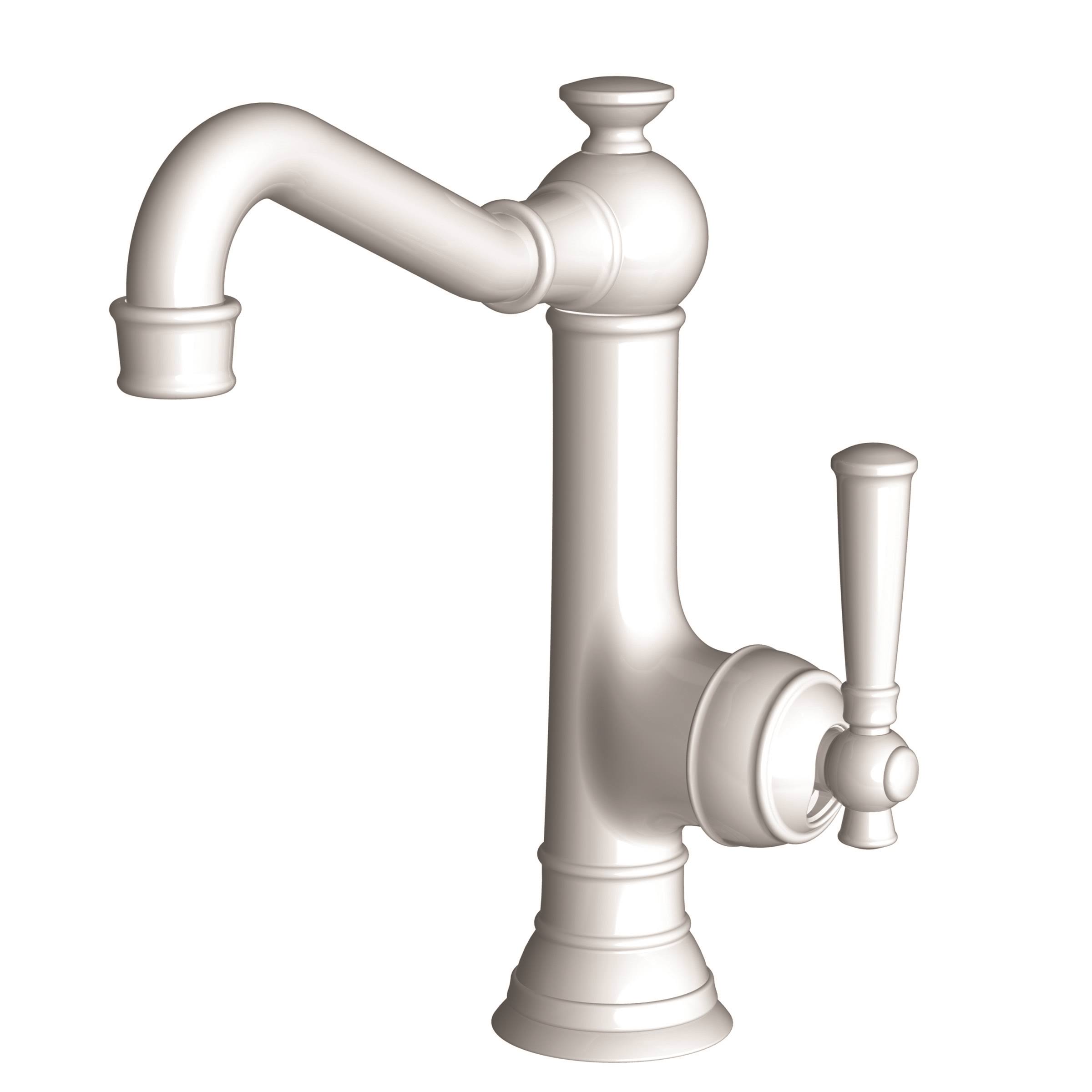 Newport Brass Jacobean Bar Faucet, White