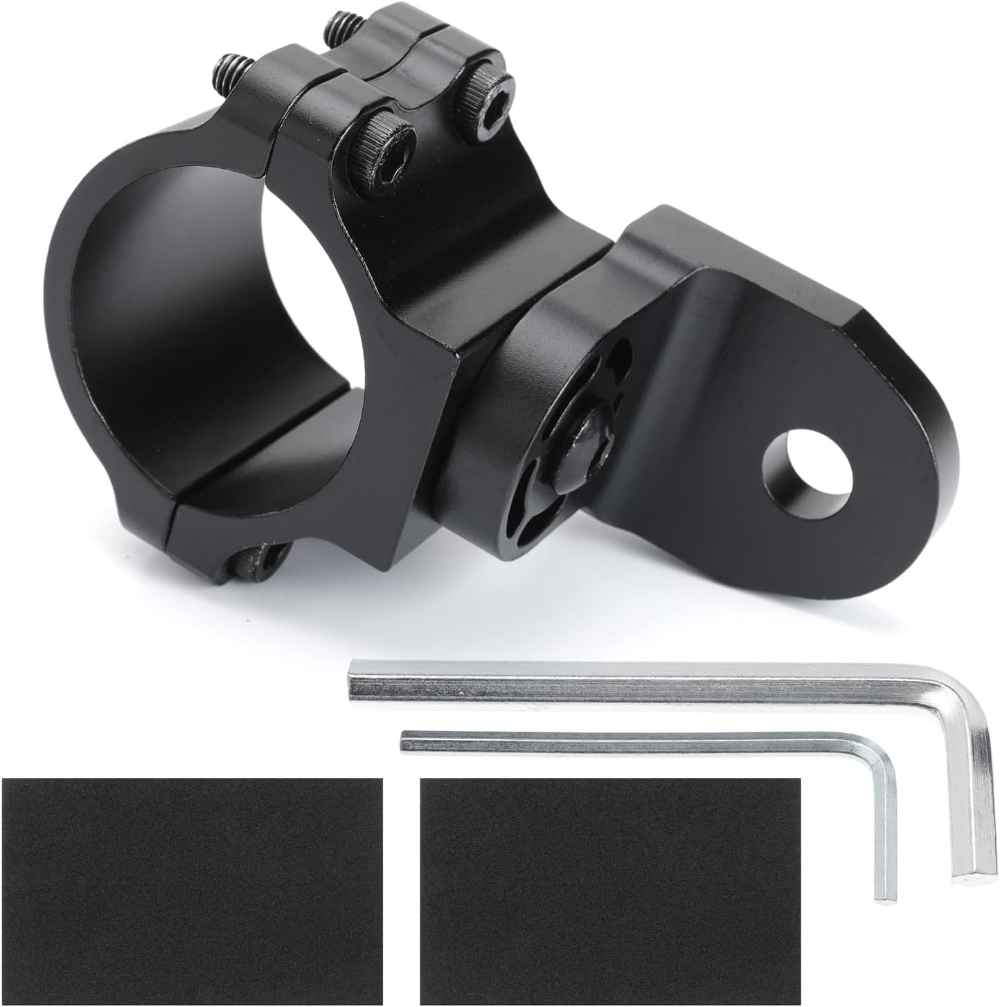 JomGorg Heavy Duty Adjustable UTV Flag Mount Bracket Whip Light Holder for 1.75 to 1.85 inch Roll Bar Polaris RZR 1000 Can Am Commander X3 Arctic Cat Wildcat Talon, FL-Mount-175