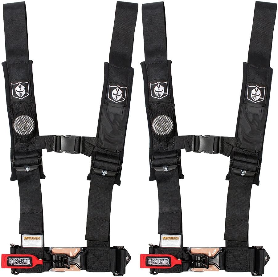 Pro Armor A114230 Black 4 Point Harness 3