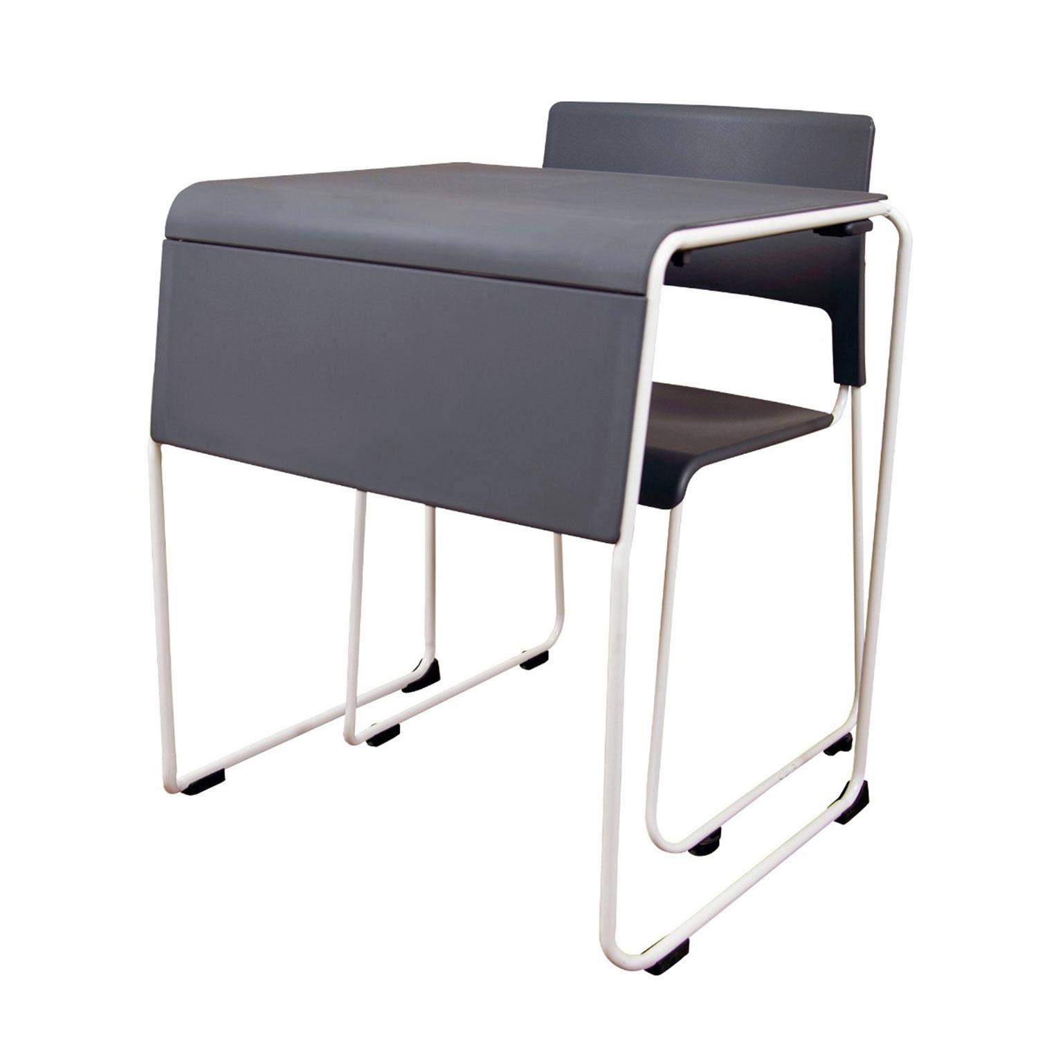Luxor Lightweight Stackable Student Desk and Chair