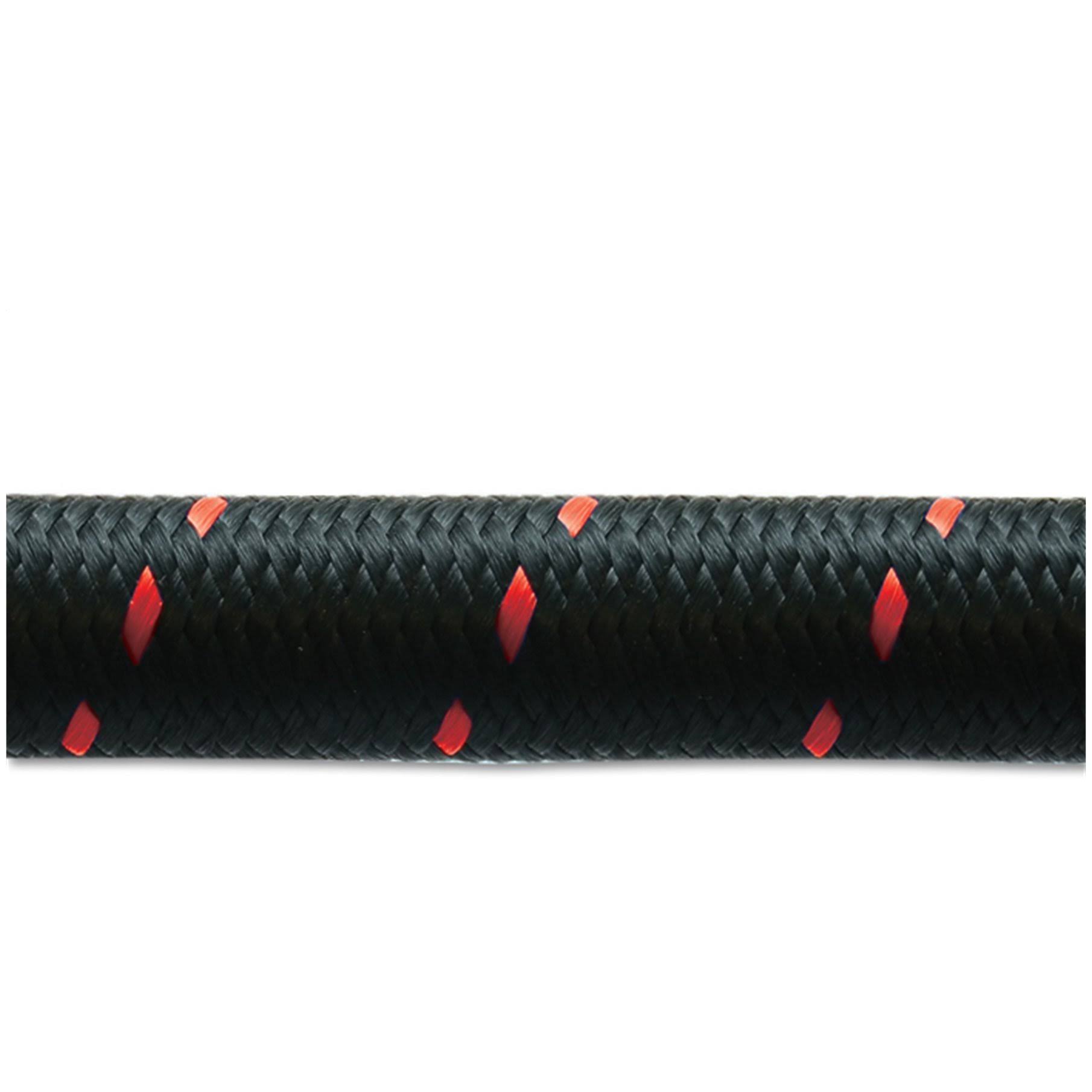 Vibrant Performance 11976R Nylon Braided Flex Hose (20ft Roll of Black