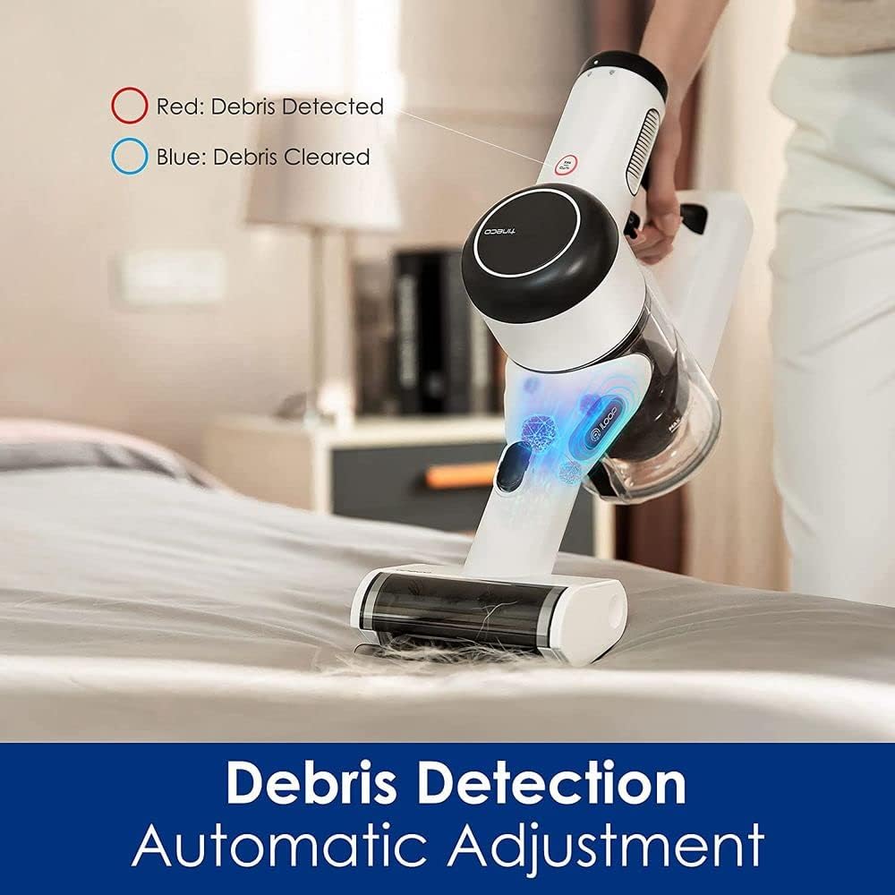 Tineco Pure ONE X Cordless Vacuum Cleaner, Lightweight Handheld Stick Vacuum Cleaner, 18000Pa Strong Suction Deep Clean Carpet Hard Floor Pet Hair Car