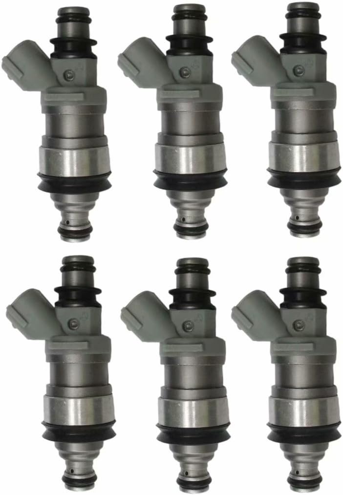 SET OF 6 FUEL INJECTOR 23250-62030 for 1992-1998 TOYOTA TRUCK LEXUS V6 Pack of 2