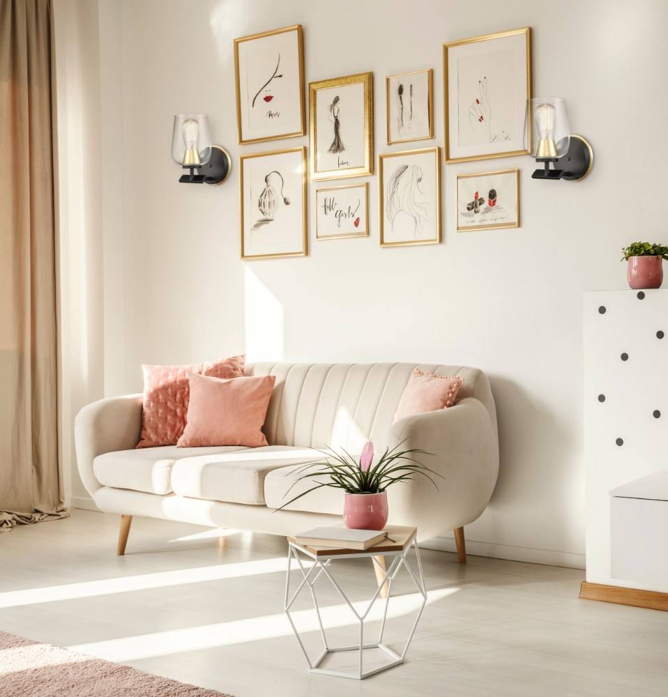 Innovations Lighting 420-1W-BSG-SDY Remy - 1 Light Bath Vanity Black