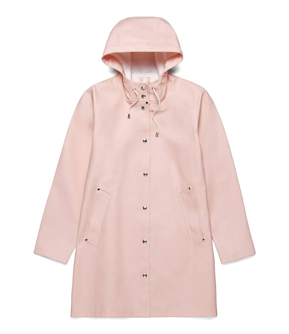 Stutterheim Raincoat Mosebacke Pale Pink L Female