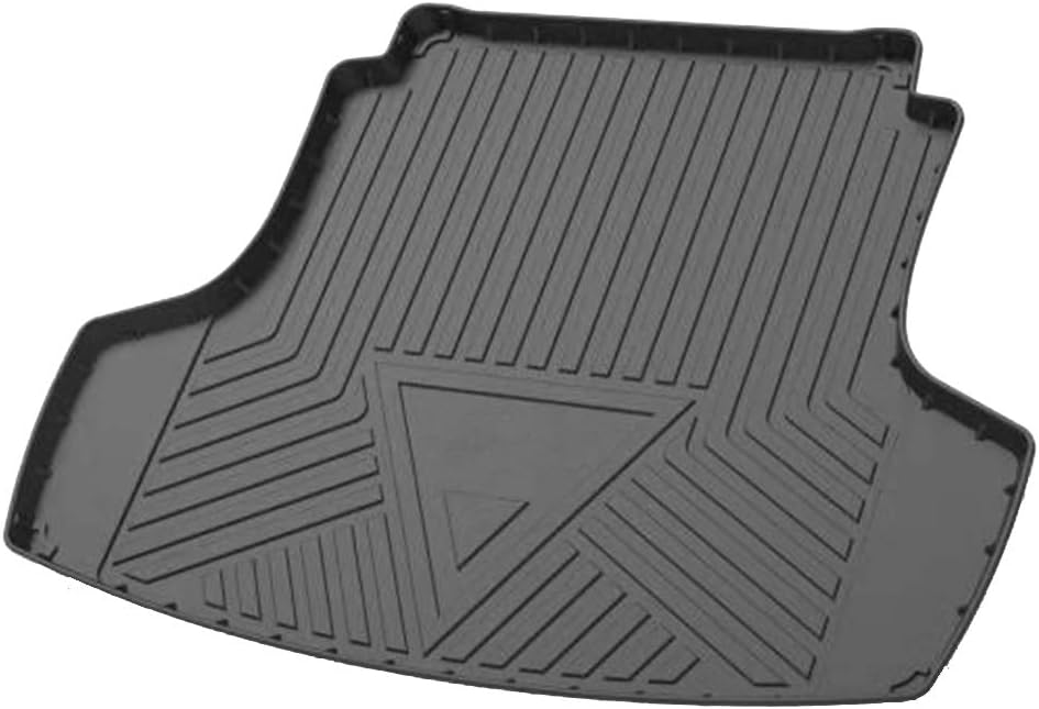 Sonata Cargo Liner for Hyundai Sonata 2020 2021 /2021 2022 Kia K5 Trunk Liner Tray Heavy Duty Rubber Rear Cargo Area Mat Waterproof Protector Floor Mat Black