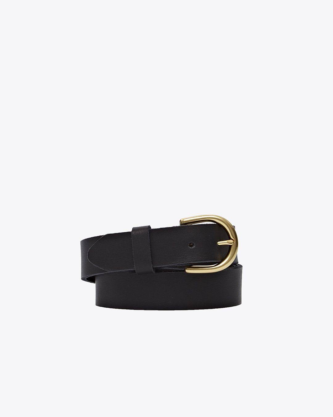 Nisolo Accessories | Noemi Belt Black | ourCommonplace Medium