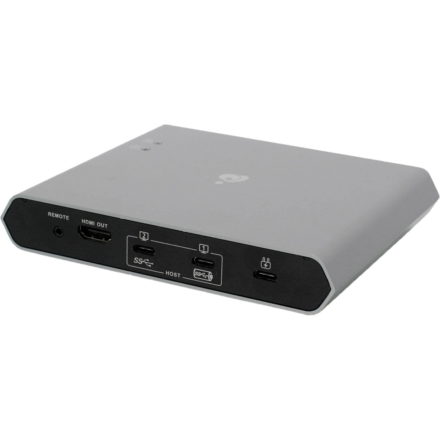 IOGEAR USB-C with Power Delivery and Full Cable Set Access Pro KVM Switch - 2 USB-C Ports GUD3C04