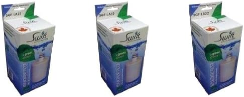 Swift Green Filters SGF-LA22-3 Refrigerator Water Filter, 3-Pack