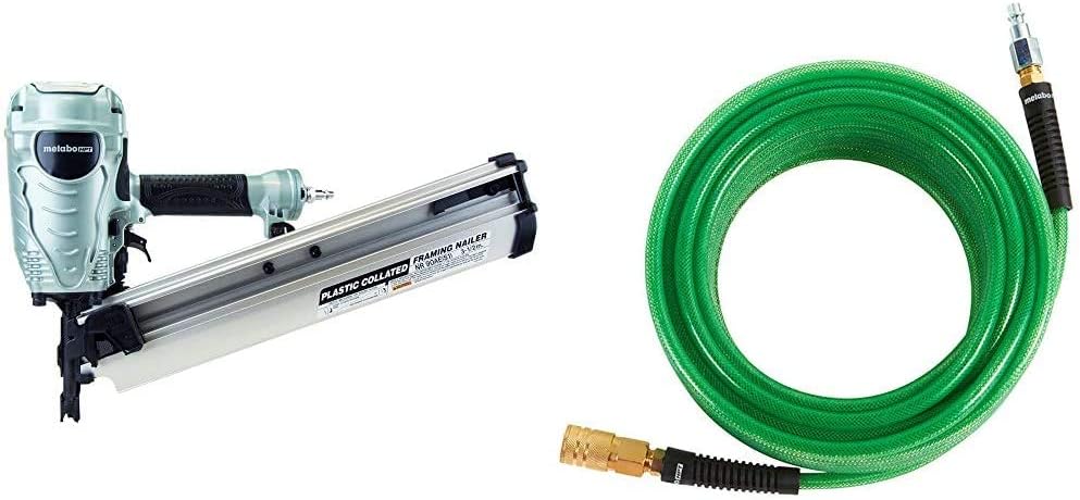 Metabo HPT Framing Nailer, The Pro Preferred Brand of Pneumatic Nailers*, 21&deg; Magazine, Accepts 2