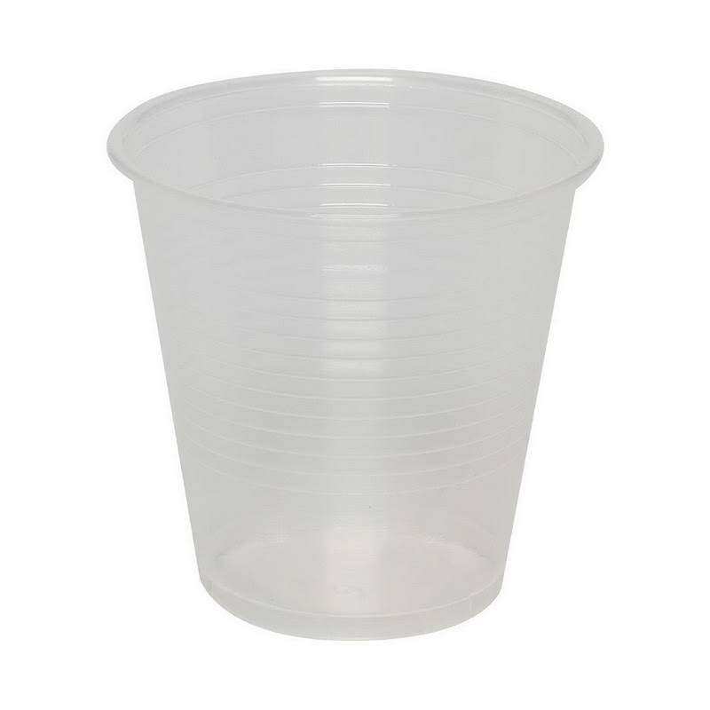 Dixie Polypropylene Plastic Cold Cups Clear 50 ct (Pack of 20)