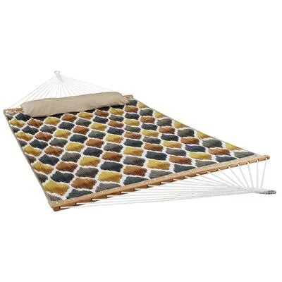 Freed Double Spreader Bar Hammock Winston Porter Color: Gold/Brown/Black