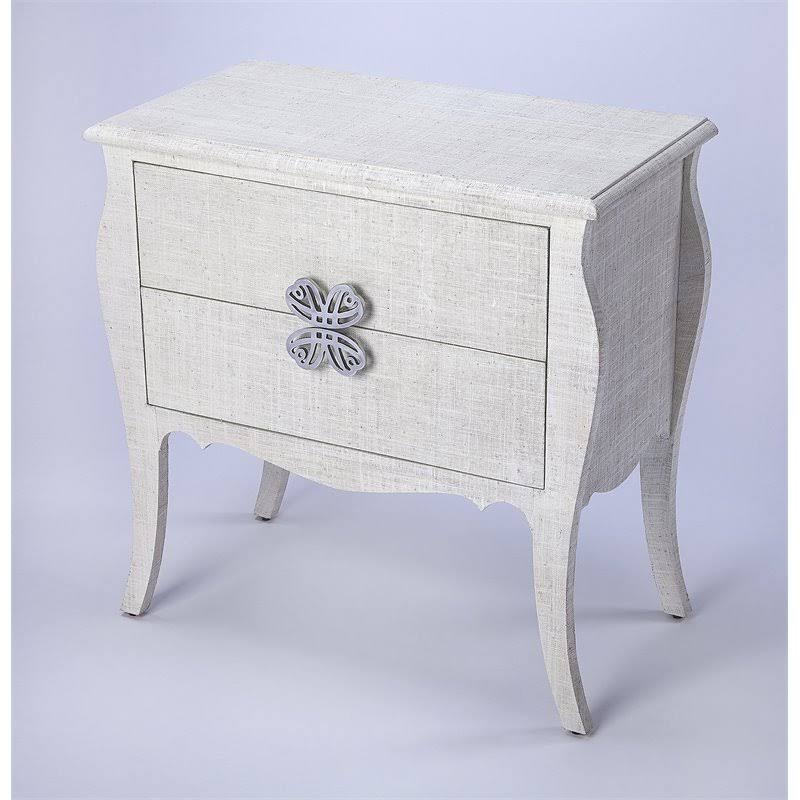Beaumont Lane Metropolitan Living Accent Chest in White