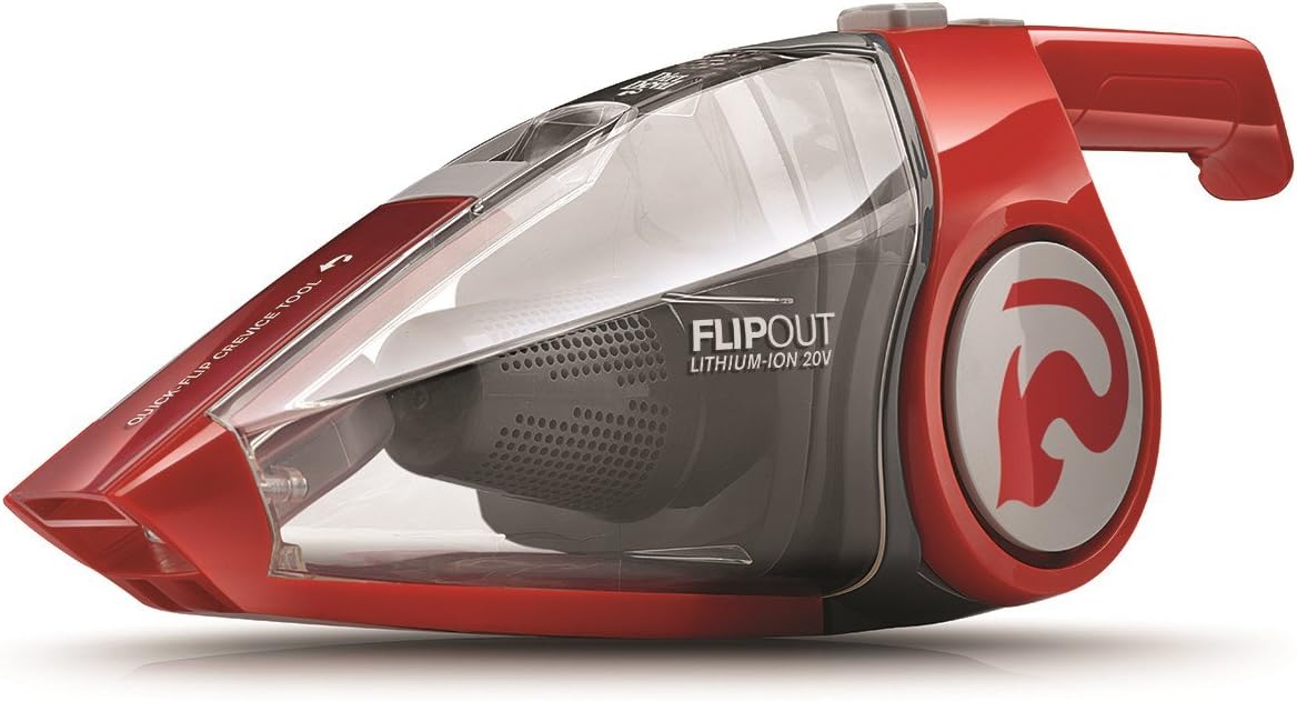 Dirt Devil Flipout Hand Vac, Red
